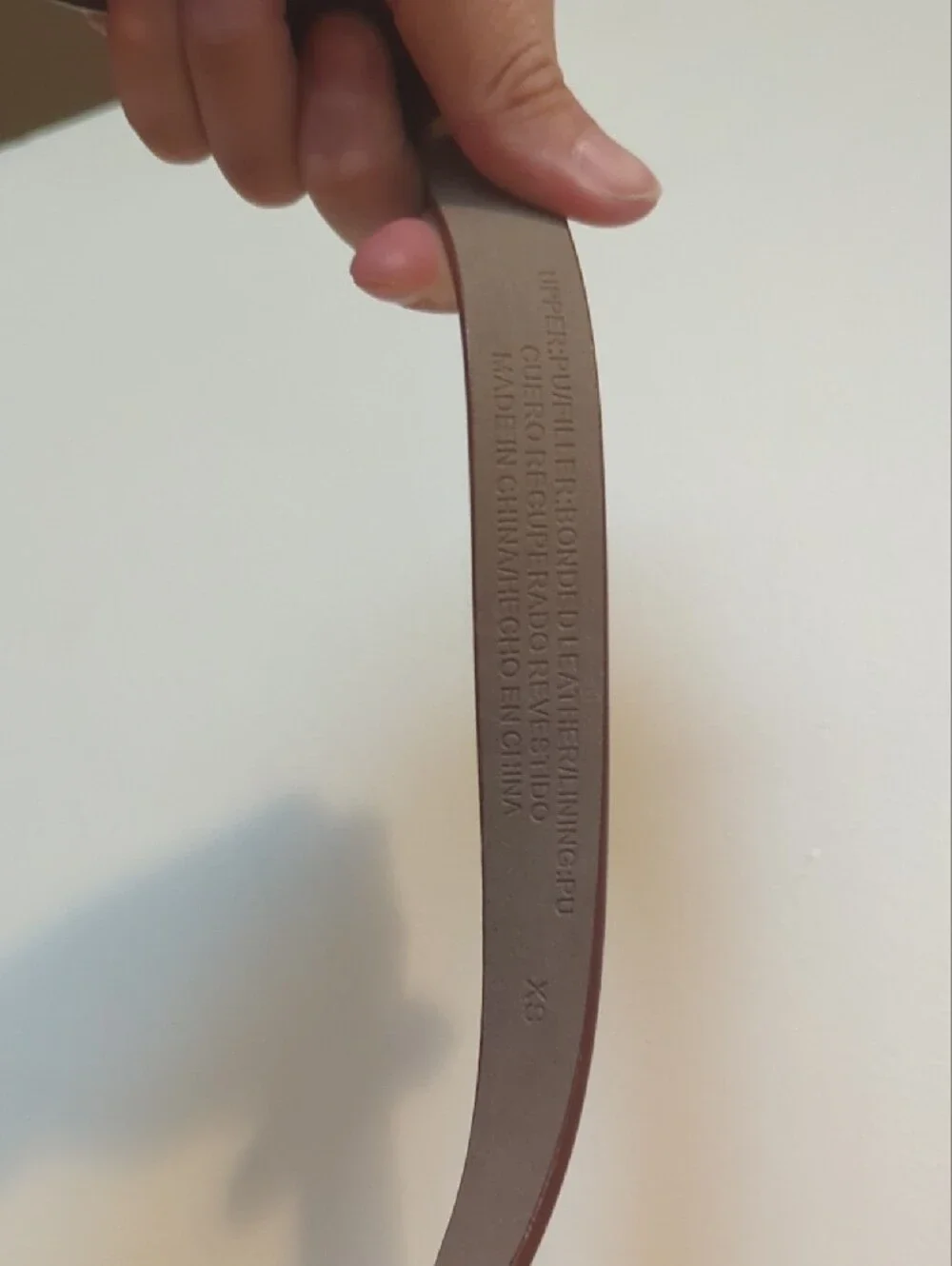 Target Brown Braided Leather Belt with Brass-Tone Buckle